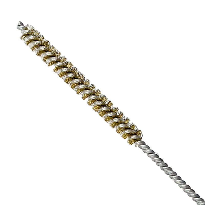 Homyl Rohrreiniger-Bürste mit Kupferborsten in Gold, flexible Mehrzweck-Metalldrahtbürste für Waschbecken und Sanitär, Länge: 20,0 cm - Bild 4