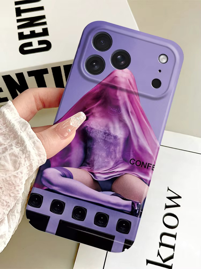 Glänzende HD-Hartschalenhülle M-Madonna Singer Confessions II für iPhone 17 16 15 14 13 12 11 Plus Pro Max Mini in Purple - Bild 6
