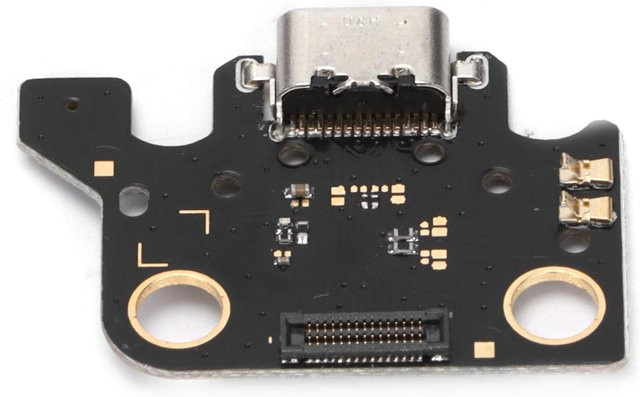 Samsung USB-C Ladeanschluss-Stecker-Leiterplatte und Dock Flexkabel für Galaxy Tab A7 10,4 Zoll SMT500 T505 in Schwarz - Bild 1