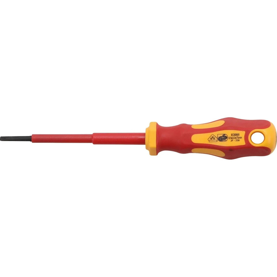 BGS VDE-Schraubendreher Schlitz 3 mm in Rot - Bild 2