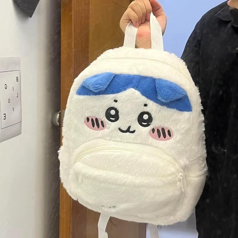Chiikawa Hachiware Plüsch-Rucksack, Weiß - Bild 2