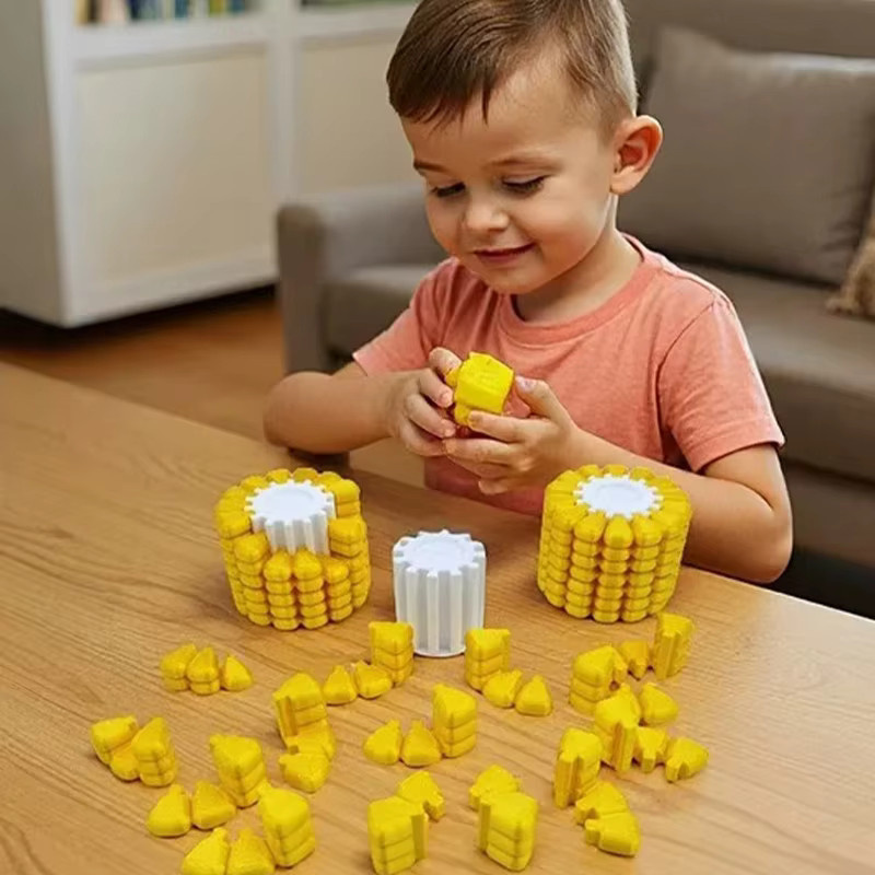 Soulbao Mais Zauberwürfel, Tetris Puzzle, Geschicklichkeit, Gelb - Bild 2