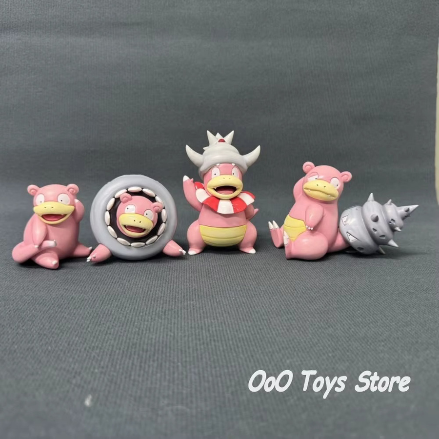 Bandai Pokémon Slowpoke Kombinations-Actionfiguren, PVC-Statue, 5,5-10cm - Bild 2
