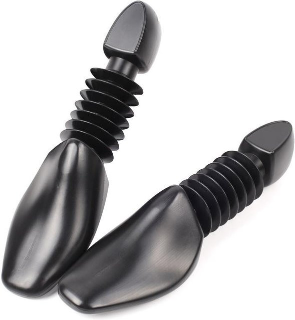Wucifang Schuhformer aus Kunststoff mit Federfunktion in Schwarz zur Formhaltung und Pflege deiner Lederschuhe - Bild 1