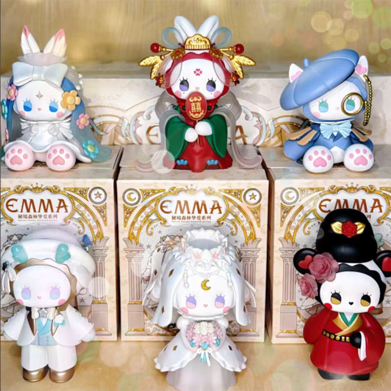 EMMA Secret Forest Beloved Serie Blind Box Anime Action Figure Mystery Box als Schreibtisch Dekoration für Mädchen - Bild 2