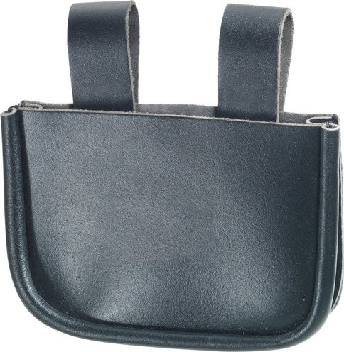 Connex Nageltasche aus Leder in Grau - Bild 1