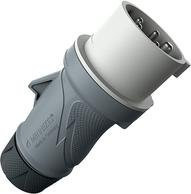 Mennekes CEE Stecker Xtra R 16A 5p 1h 500V IP54 in Grau - Bild 1