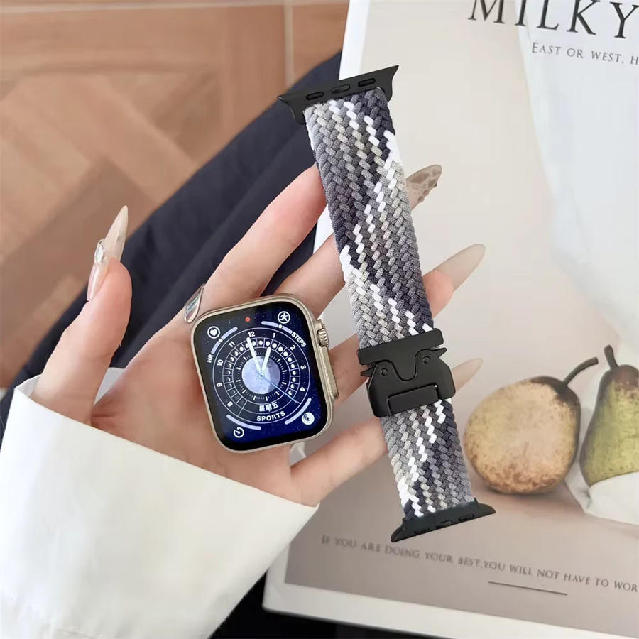 Uhrenarmband Textil/NATO, Geflochtenes Band, Unisex - Bild 3