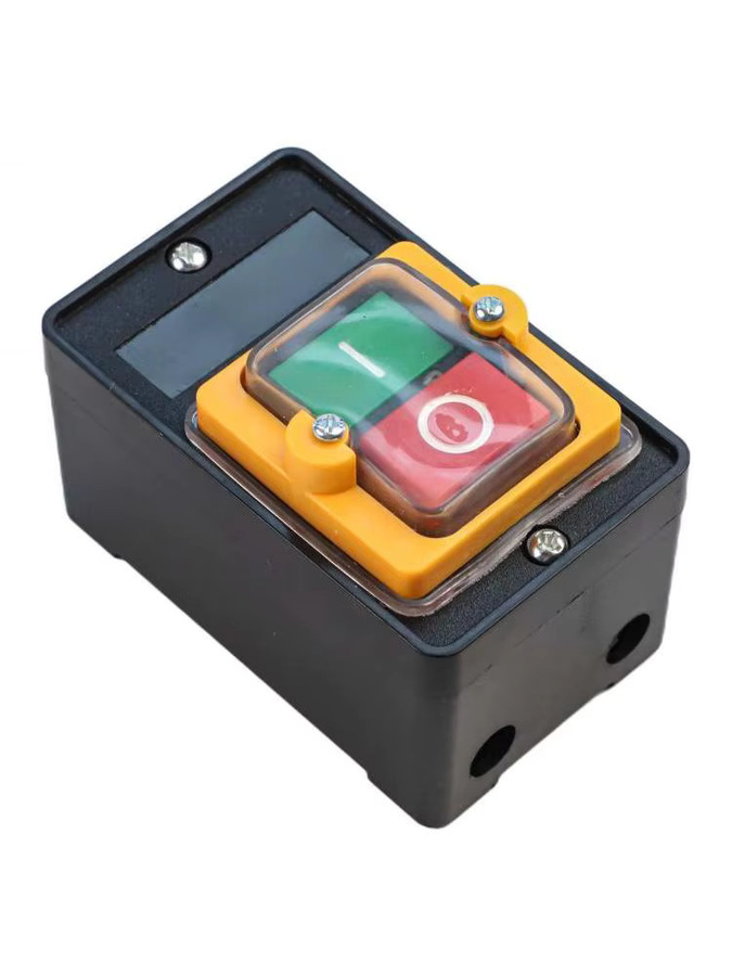 Wasserdichter Drucktastenschalter KAO5H Motor Ein-Aus-Start-Stop-Schalter 10A 220V 380V mit Flammenschutzabdeckung - Bild 7