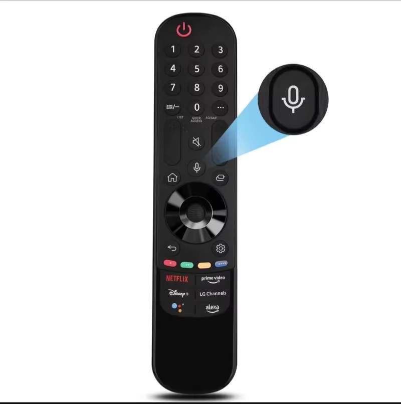 LG Ersatz-Zauberfernbedienung für L Smart TV mit Sprach- und Zeigerfunktion in Schwarz - Bild 3