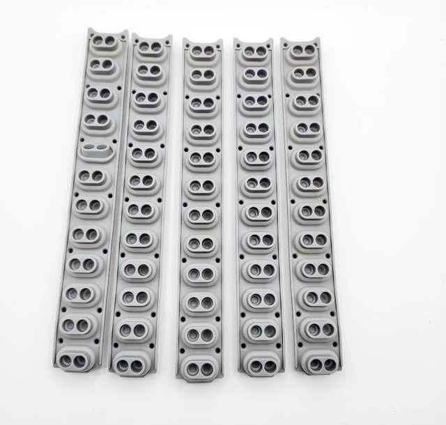 Roland Digitalpiano Tastatur Kontaktgummi Pad in Grau für JD800 D70 D5 U20 KR-500 U-20 EP-3 EP5 EP7 KR-33 - Bild 1