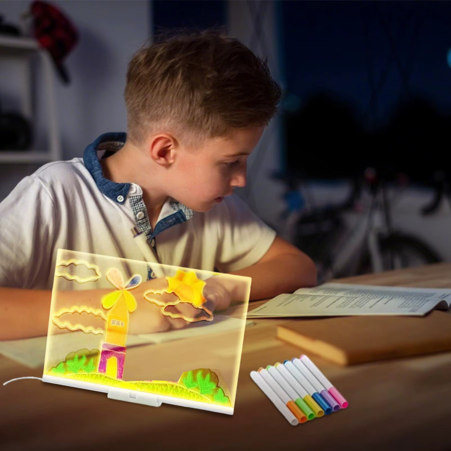 LED-Zeichenbrett, Malbrett für Kleinkinder - Bild 3