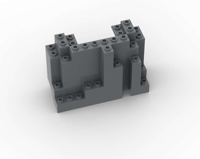 MOC 6082 Felsplatten Bausteine, 1-teiliges Set, ab 14 Jahren - Bild 1