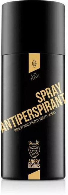 Angry Beards Sick Sensei Antitranspirant Spray, 150 ml, Unisex - Bild 1