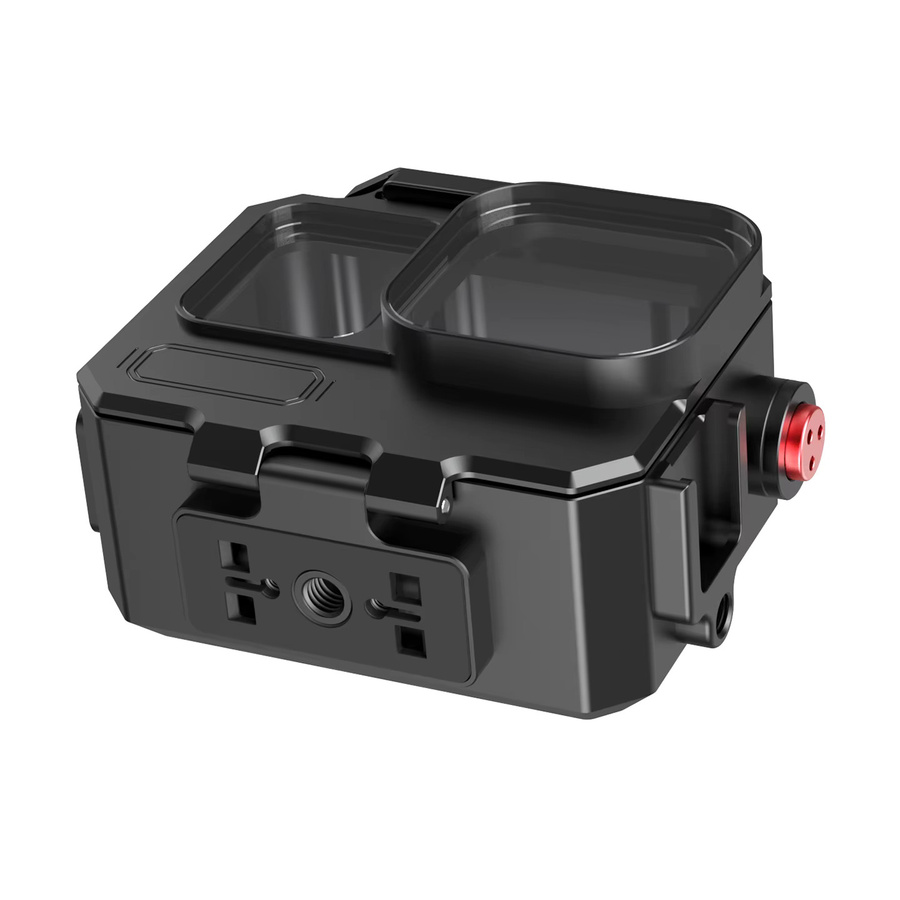 Insta360 Ace Pro 2 Wasserdichtes Tauchgehäuse mit Schnellverschlussrahmen und Kaltschuh-Lichthalter in Schwarz (bis 80 m Tiefe) - Bild 3