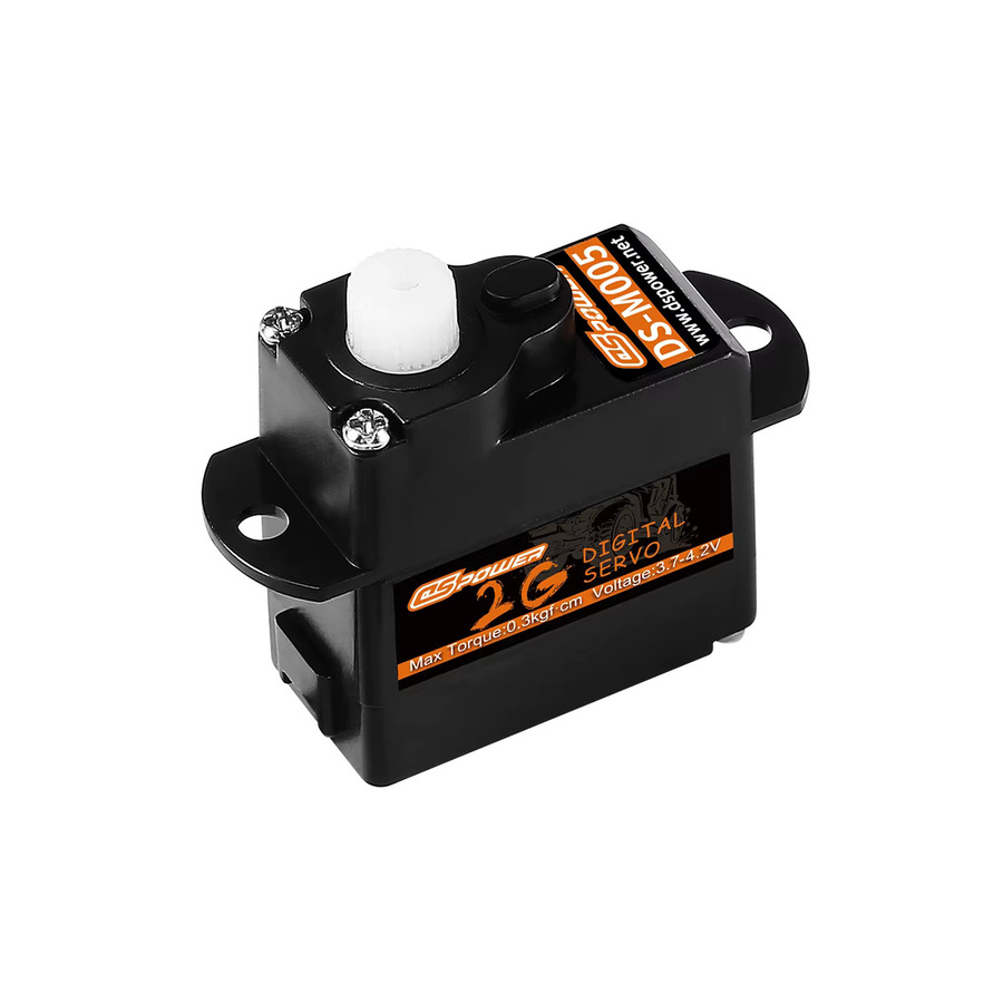DSPOWER Micro Digital Servo Motor, Kunststoff/Metall, Zubehör - Bild 2