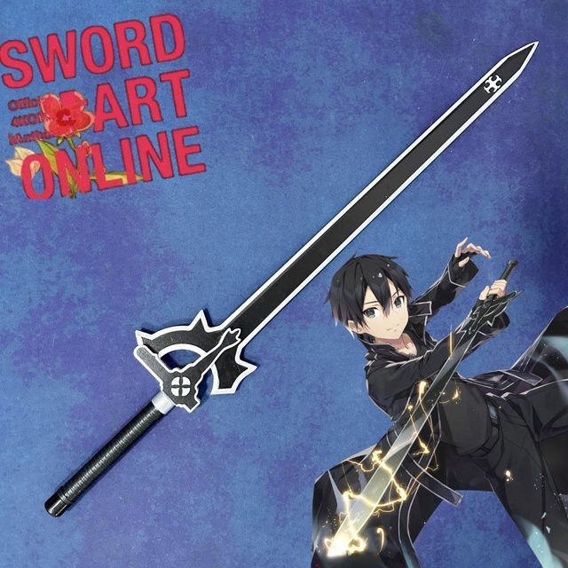 Bandai Kirigaya Kazuto Katana, Sword Art Online, Cosplay-Requisite, ungeschärftes Spielzeuggeschenk - Bild 1