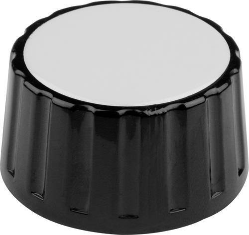 Mentor Drehknopf 334.61 mit Knopfmarkierung Schwarz Ø 36 mm x H 18,5 mm - Bild 1