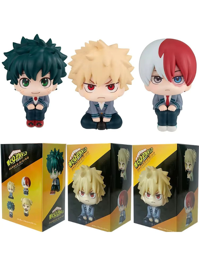 Bandai My Hero Academia Bakugou Katsuki Midoriya Izuku, Action Figuren, Einzelfigur, Kunststoff, Bunt / Mehrfarbig - Bild 6