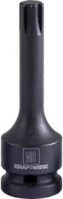 Kraftwerk 1/2" RIBE-Schlagstecknuss RM8 in Schwarz - Bild 1