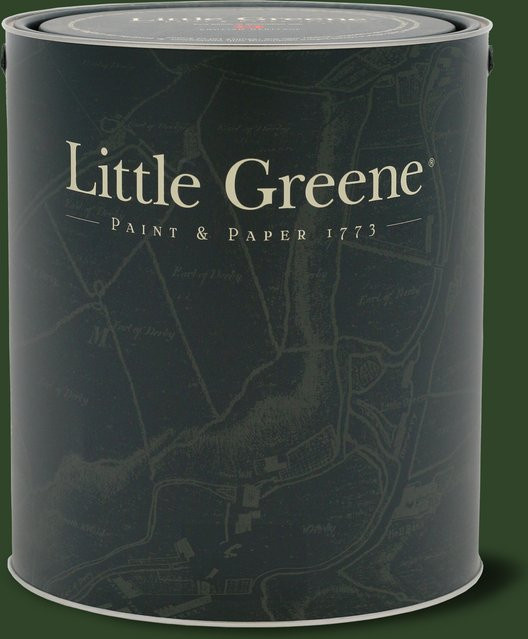Little Greene Intelligent Exterior Eggshell Wandfarbe Dark Brunswick Green 88, 1 l - Bild 1