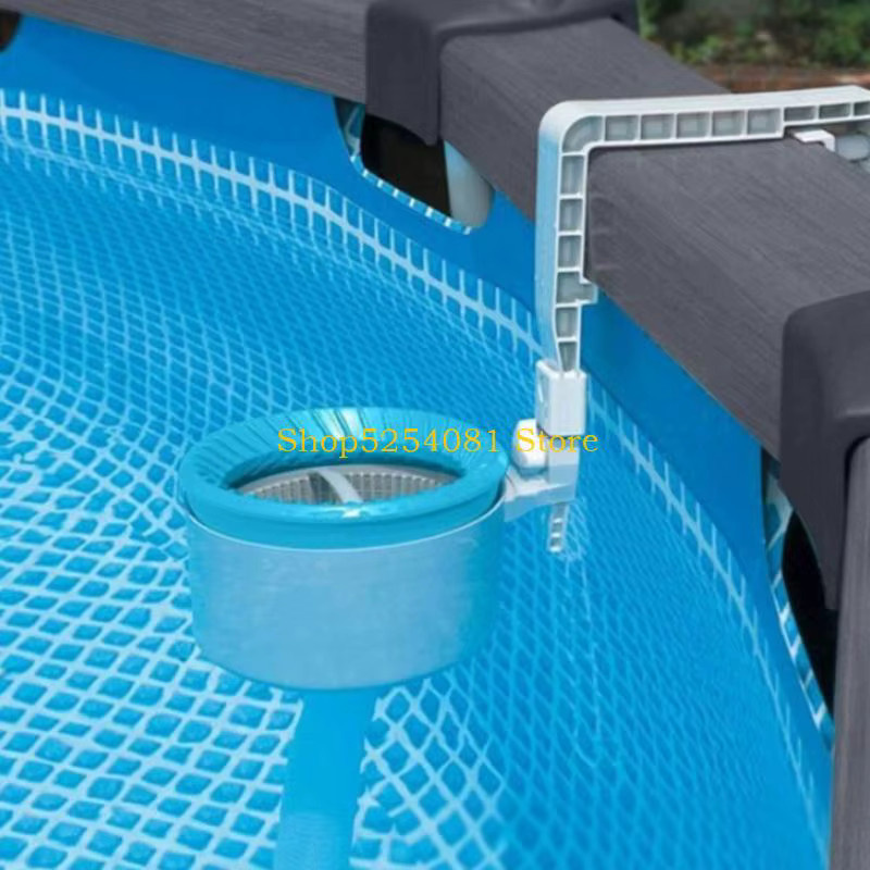 AXYC Pool-Skimmer aus Kunststoff zur Wandmontage für oberirdische Pools in Weiß mit abnehmbarem Korb zur schnellen Reinigung - Bild 3