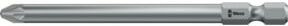 Wera Pozidriv-Bit PZ 3, Länge: 89 mm, Farbe: Silber - Bild 1