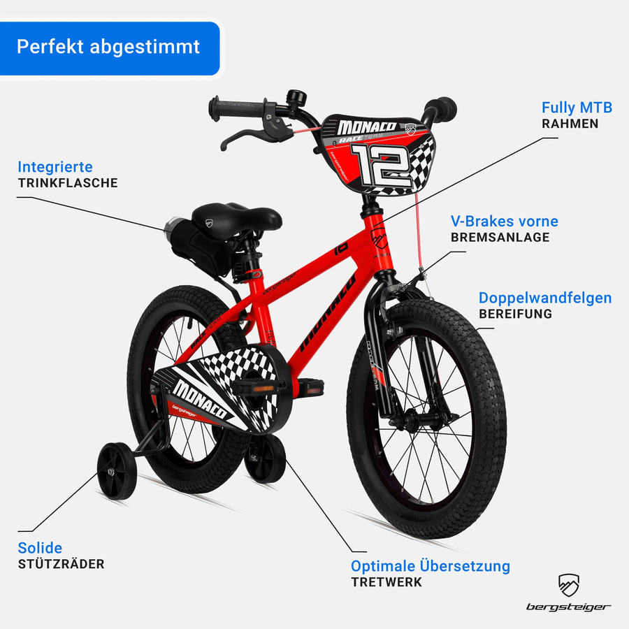 Bergsteiger Monaco Kinderfahrrad - Bild 2