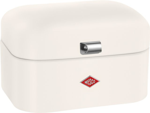 Brotkasten WESCO SINGLE GRANDY aus Metall in Sand/Beige/Weiß, B/T/H: 27,4 x 17,5 x 26,8 cm - Bild 1
