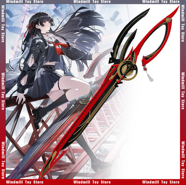 Bandai Wuthering Wave Chisaki Cosplay-Requisite, Holz, 160 cm - Bild 1