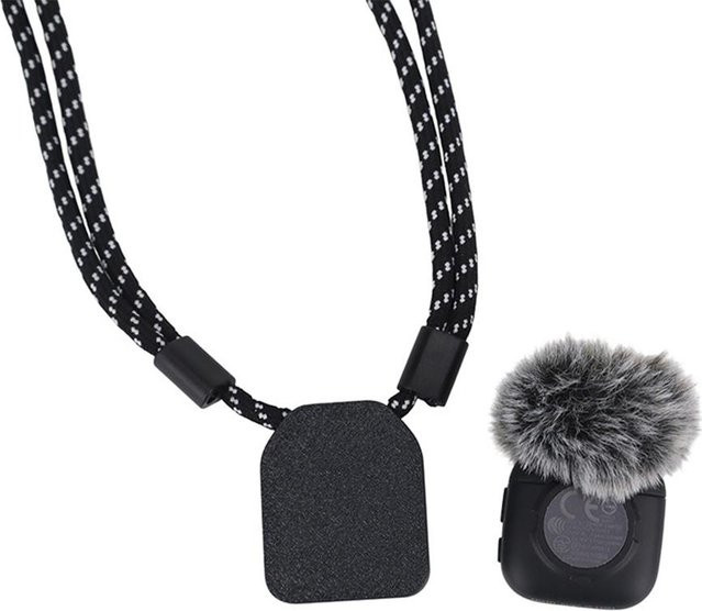 DJI Magnetisches Halsband für DJI Mic Mini 2 und Mic 2, Verstellbarer Freihändiger Mikrofonhalter, Schwarz - Bild 1