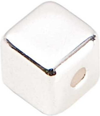 Rico Design Würfel silber, 6x6mm, Unisex - Bild 1