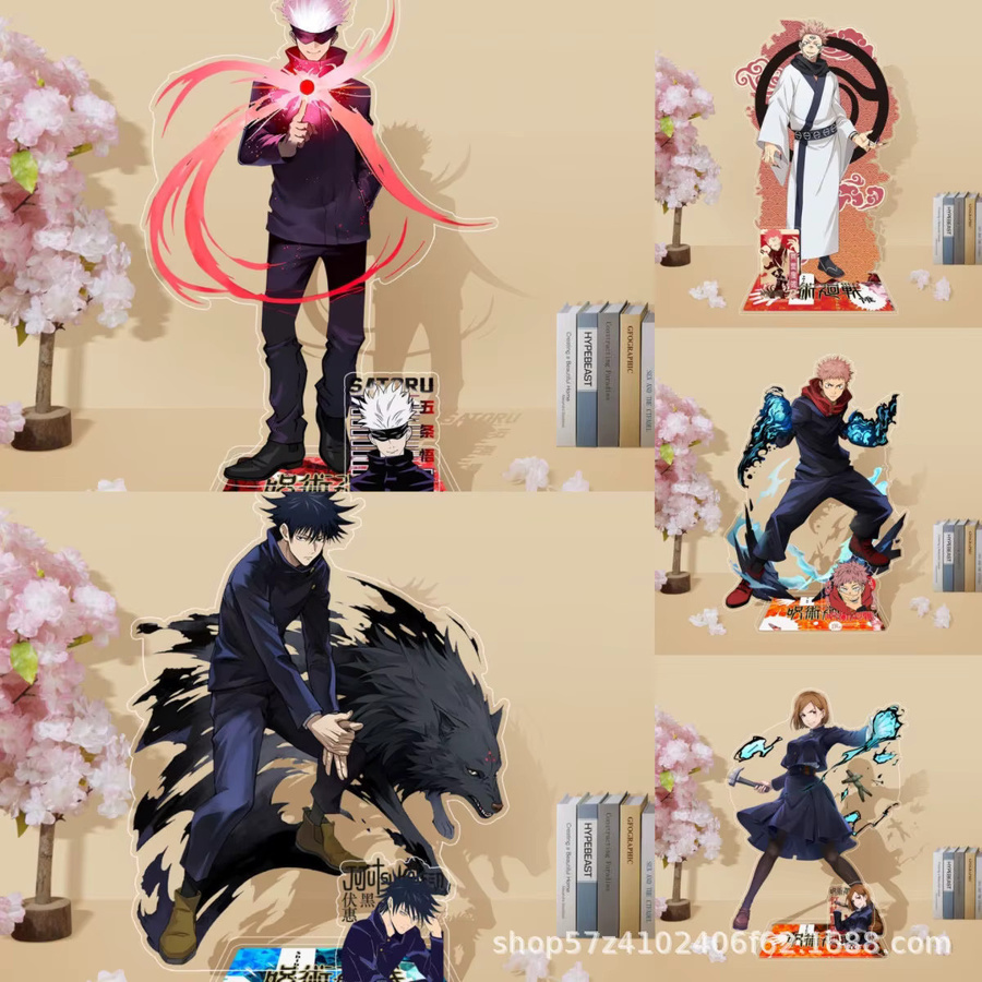 bilibili Jujutsu Kaisen Acryl-Standfigur Gojo Satoru Fushiguro Megumi, Einzelfigur - Bild 2