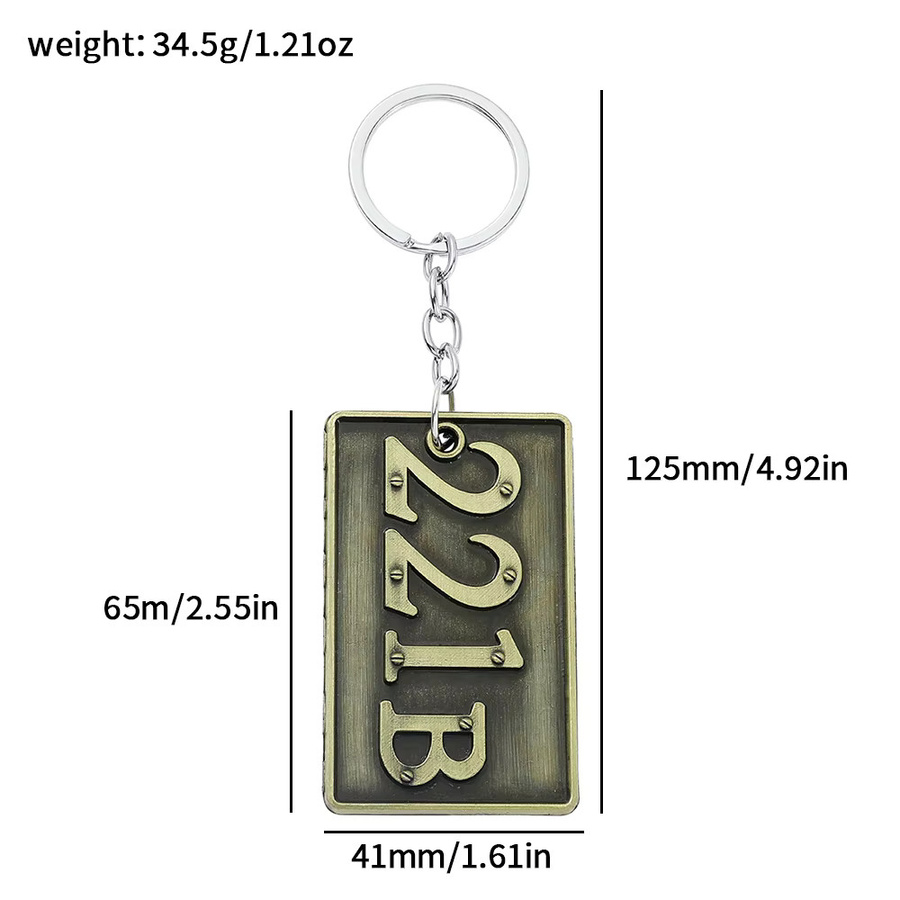 Bandai Schlüsselanhänger Metall, Silber, Unisex - Bild 1