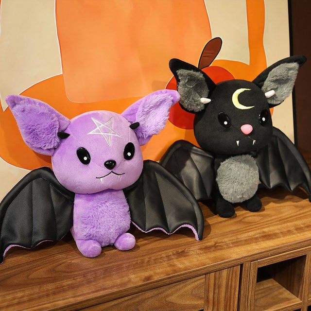 Molutian Dämonenfledermaus, Halloween, Plüsch / Textil, Bunt / Mehrfarbig, Lila - Bild 1