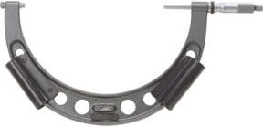 Helios-Preisser Bügelmessschraube HM-Mess fl. Abl. 0,01mm in Silber, Messbereich 300-350mm - Bild 1