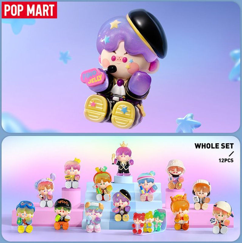 POP MART PINO JELLY Star Project Series Blind Box Actionfigur aus Kunststoff, mehrfarbig - Bild 1