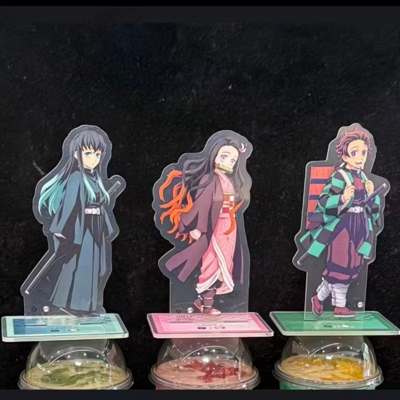 Bandai Demon Slayer Acryl-Ständer, Anime-Charakter Aufsteller, Bunt - Bild 1