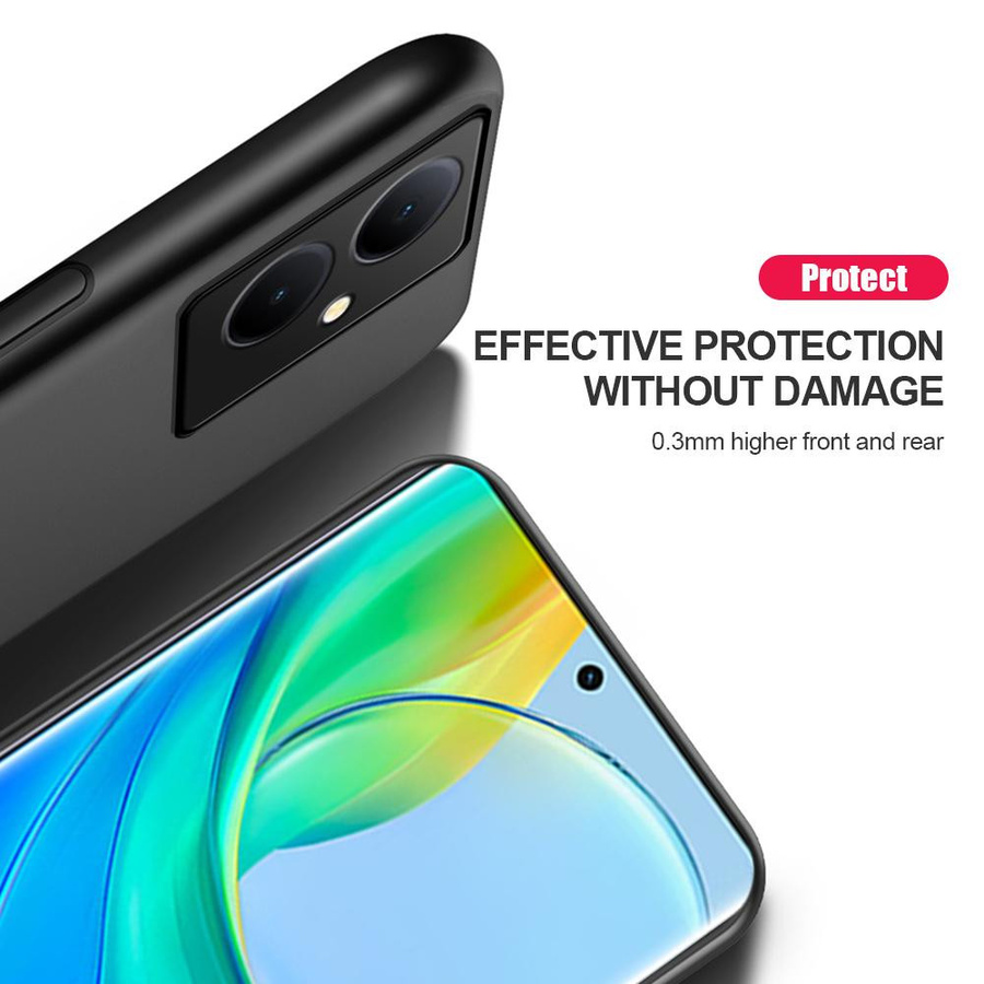 Schutzhülle für VIVO V29, V29 Lite, V29e, V27, V2e, V2 mit integriertem Auto-Magnet-Halter in Schwarz - Bild 2