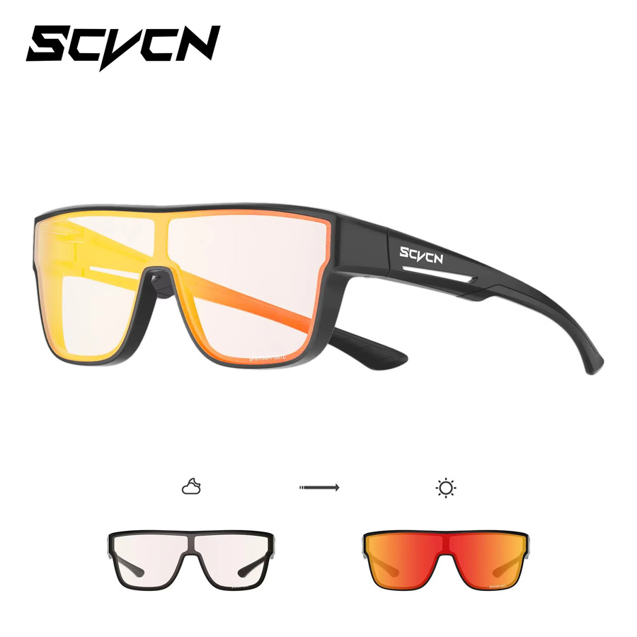 Scvcn Fit Over Sonnenbrille, Photochromer Einsatz, Unisex, Vollrand, Kunststoff - Bild 2