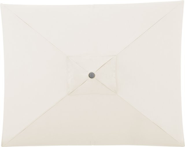 Doppler Sonnenschirm ACT Push Up in Natur mit Aluminiumgestell, B: 250 cm, T: 200 cm, H: 245 cm - Bild 1
