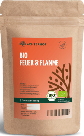 Achterhof Feuer & Flamme Gewürzzubereitung Bio scharf 100 g - Bild 1