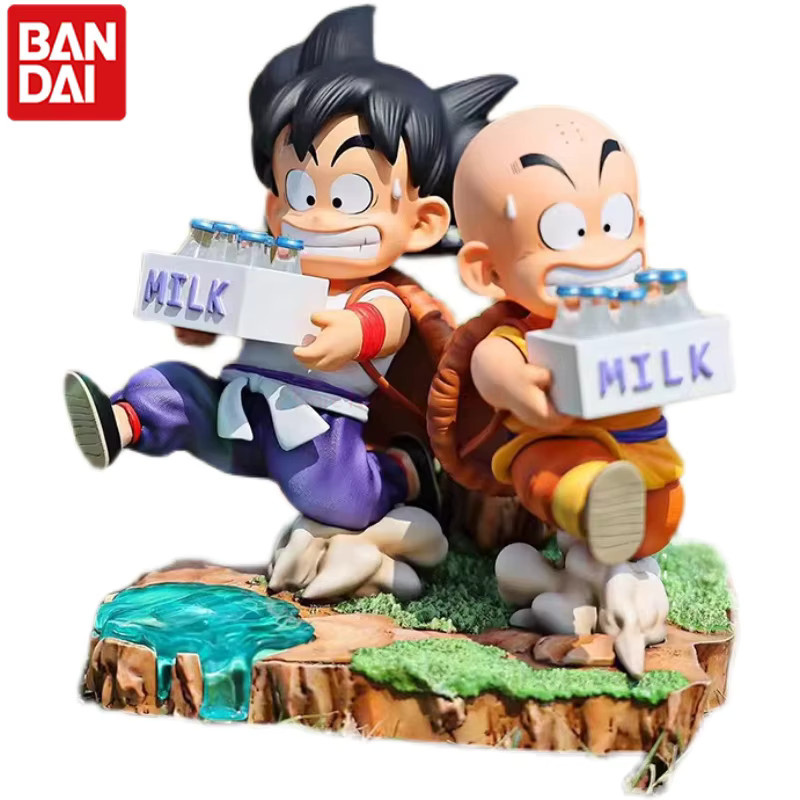 Bandai Dragon Ball Son Goku und Krillin Actionfiguren, 15cm, Kunststoff - Bild 4