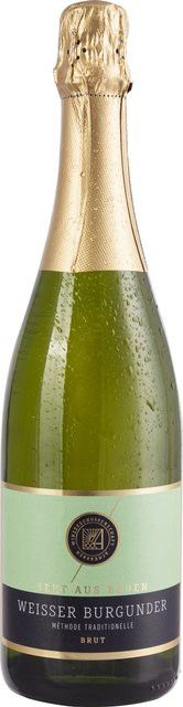 Achkarrer Winzer Sekt Weißer Burgunder, Brut, Baden, 2022, 0,75 l - Bild 1
