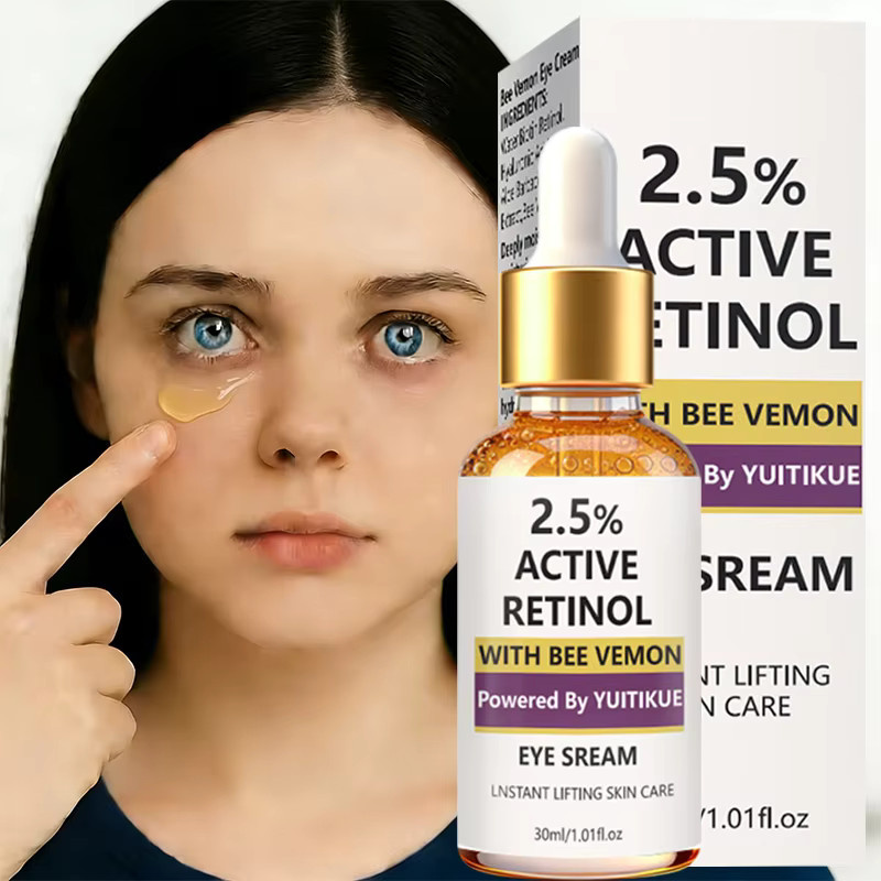 YUITIKUE Augencreme mit Retinol und Bienengift, 30 ml, empfindliche Haut - Bild 3