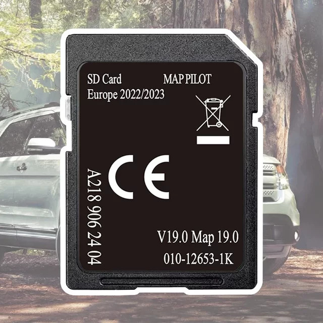 KINGJIAO SD-Navigationskarte Europa für Mercedes Benz GPS Update 2025 A218 V20 V19MAP - Bild 1