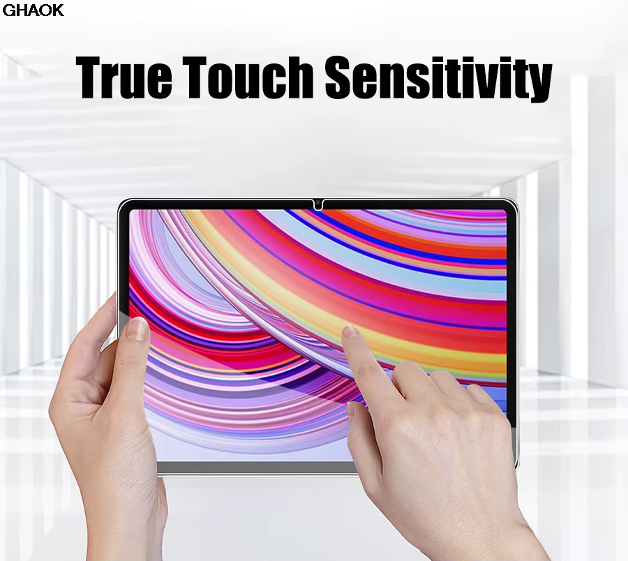 2er-Set Gehärtetes Glas Display Schutzfolie für Xiaomi Redmi Pad Pro 12,1 Zoll und Redmi Pad 11 Zoll, Transparent, 9H Härte - Bild 5
