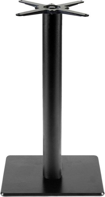 RestooTab Tischsäule Modell Milan-T in Schwarz, B/T/H: 40 x 40 x 73 cm - Bild 1