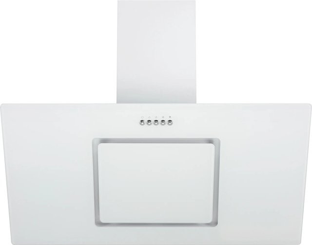 Respekta Dunstabzugshaube Schräghaube CH22010/90WBZ++ in Weiß mit Metallfilter und Touch-Control, H x T: 111,9 x 34 cm - Bild 1