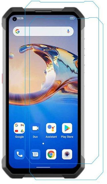 Transparenter Displayschutz aus gehärtetem Glas für Unihertz Tank 2, ultradünne 2.5D Frontfolie - Bild 1